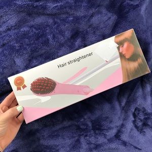 Brush Hair Straightener
